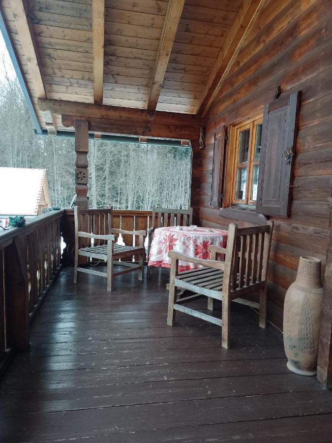 Huettenzauber Ferienwohnung Mitten Im Nationalpark Lindberg ภายนอก รูปภาพ