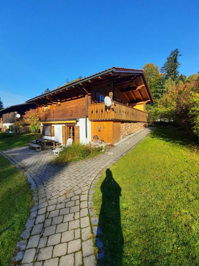 Huettenzauber Ferienwohnung Mitten Im Nationalpark Lindberg ภายนอก รูปภาพ